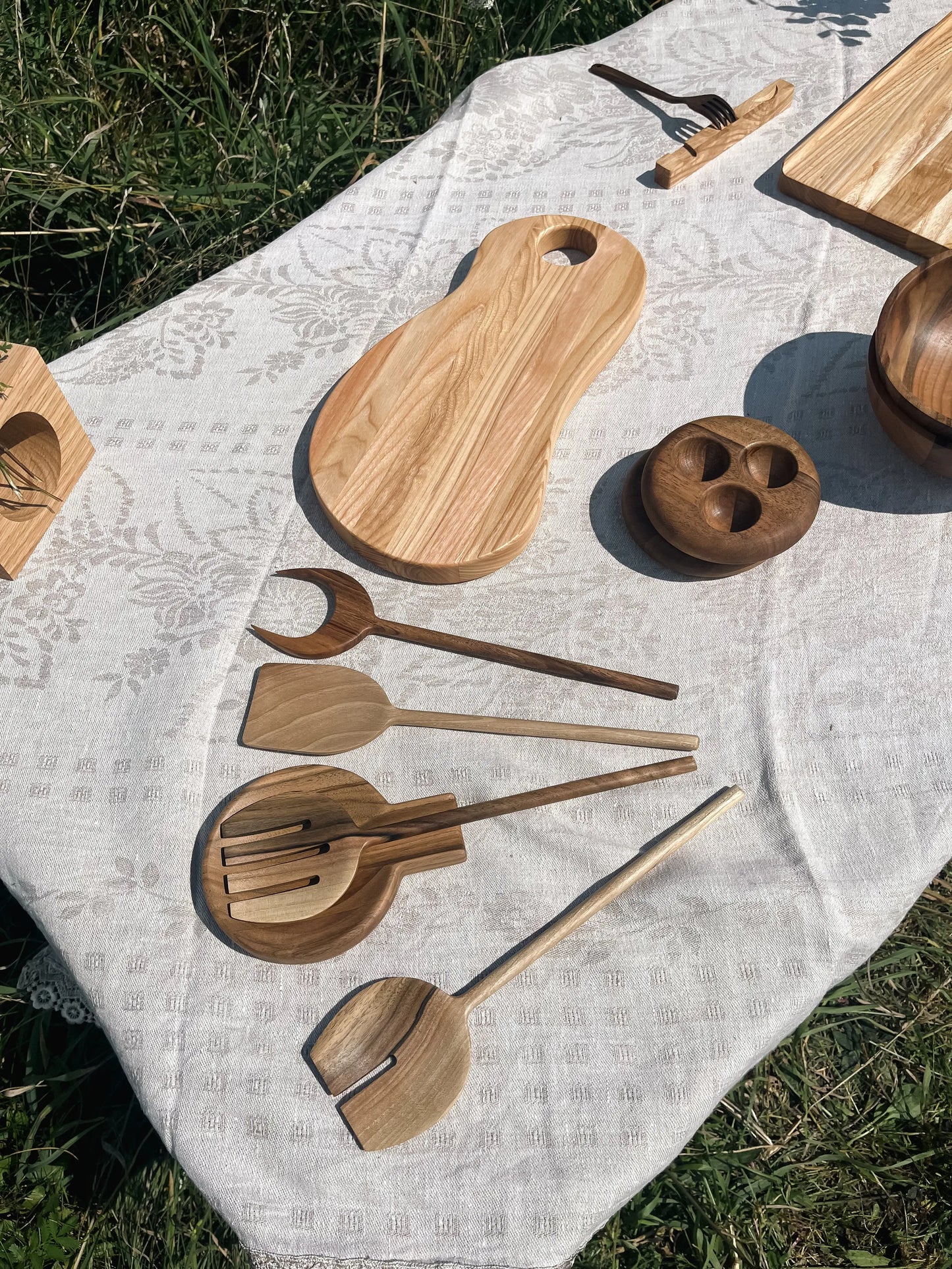 Q60 - La planche de service en bois de frêne Que du Bois Atelier