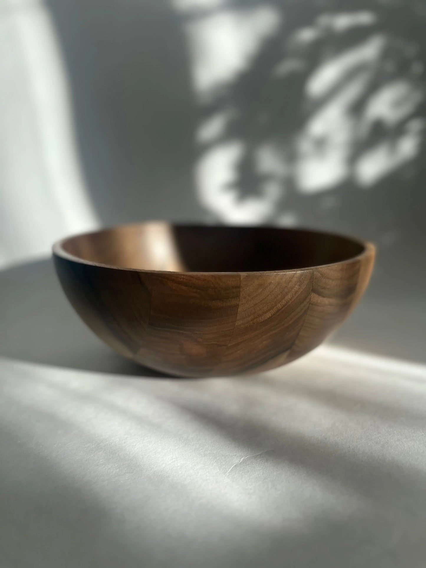 Que001- saladier en bois de noyer Que du Bois Atelier