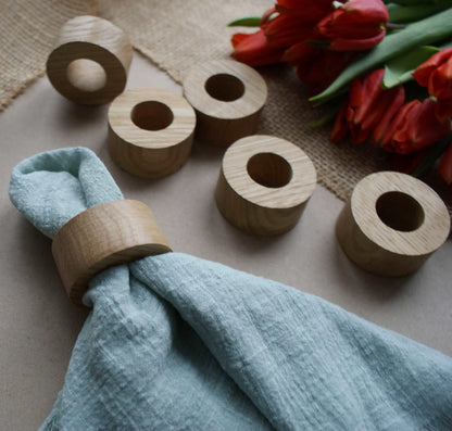 Q37 - lot de 6 de serviette en chêne Que du Bois Atelier