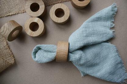 Q37 - lot de 6 de serviette en chêne Que du Bois Atelier