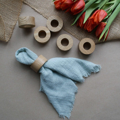 Q37 - lot de 6 de serviette en chêne Que du Bois Atelier