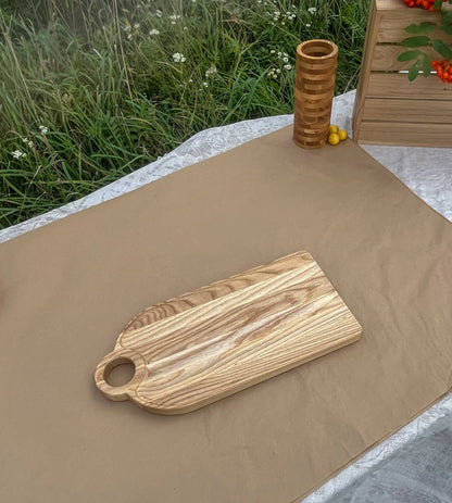 Q62 - Planche de Service en Bois de Frêne Que du Bois Atelier