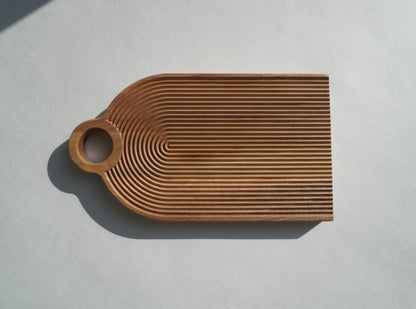 Q91 - Planche à Gnocchi en bois de noyer – 15x26x2 cm Que du Bois Atelier