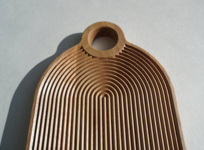 Q91 - Planche à Gnocchi en bois de noyer – 15x26x2 cm Que du Bois Atelier