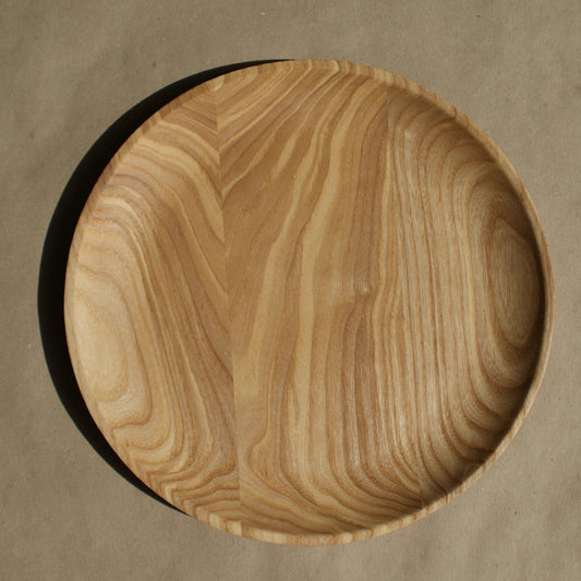 Fren - assiette en bois de frêne, 24 cm - Que du Bois Atelier