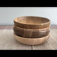 Coquelicot. Salad bowl in walnut, ash, cherry or maple wood